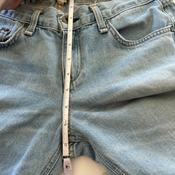 rag & bone- Light wash- Distressed- Boyfriend-Denim- Jeans- Size 26 - Picture 14 of 16